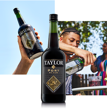 Taylor Port Black being enjoyed by friends.