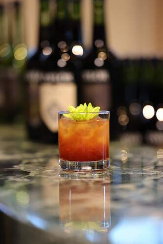 Black Port & Mango Cocktail Image