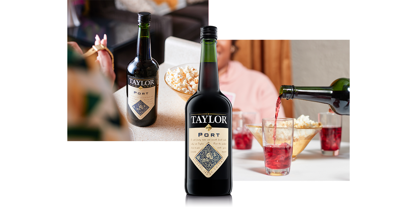 Taylor Port being served and enjoyed.