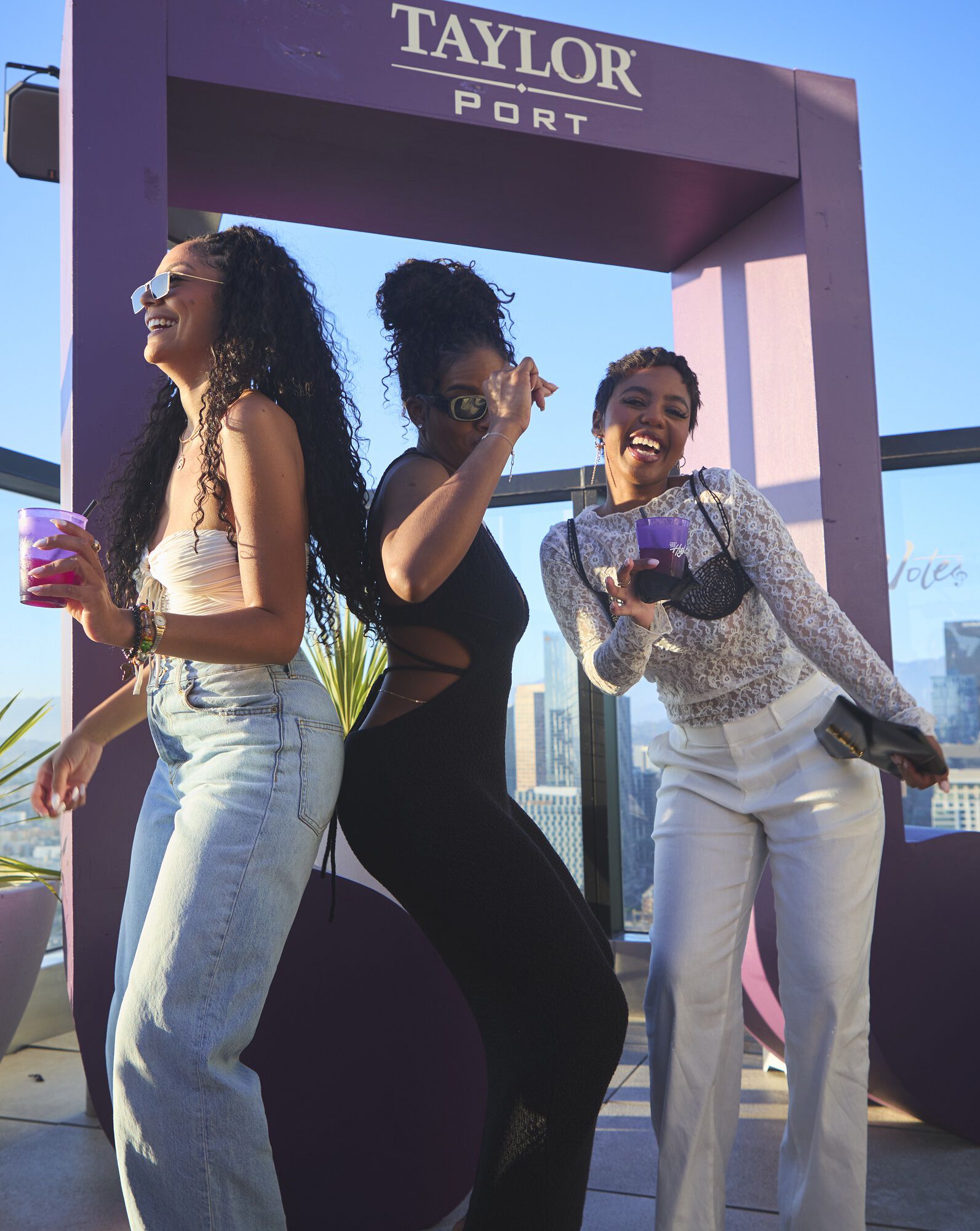 Women Enjoying Taylor Port