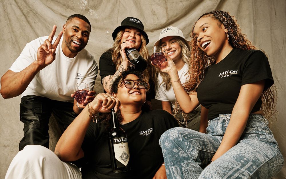 Taylor Fans Celebrating in Taylor Merchandise