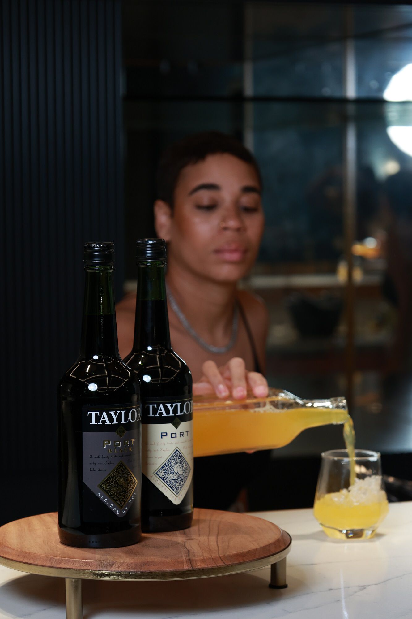 Black Port Tropical Cocktail Image