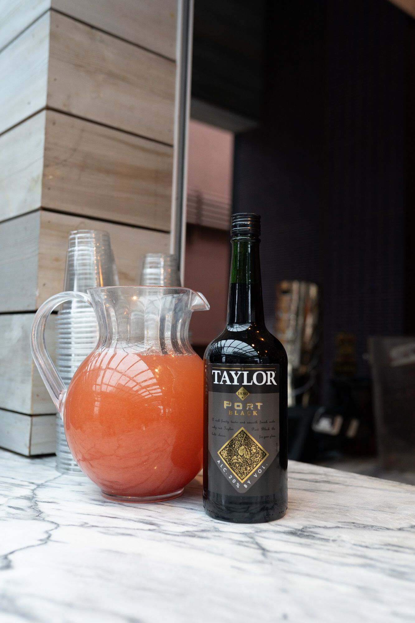 Black Port & Spiced Apple Cocktail Image